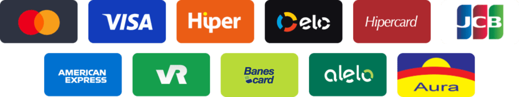 bandeiras de cartões