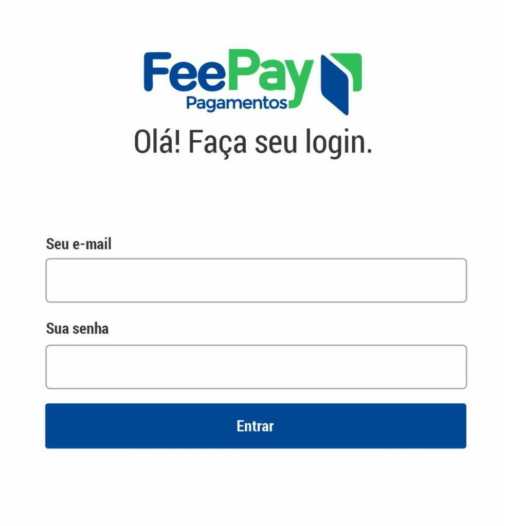 login link de pagamento feepay